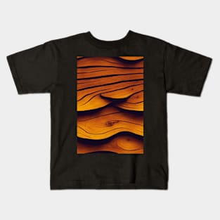 Wood pattern, a perfect gift for any woodworker or nature lover! #52 Kids T-Shirt